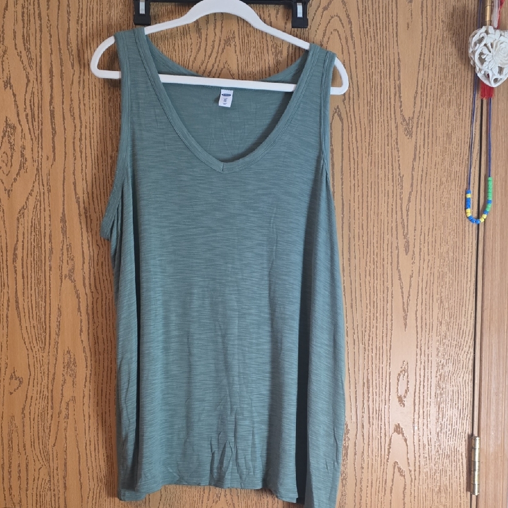 Old Navy Teal Tank Top XXL Tall